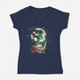Undead-womens v-neck tee-TimShumate