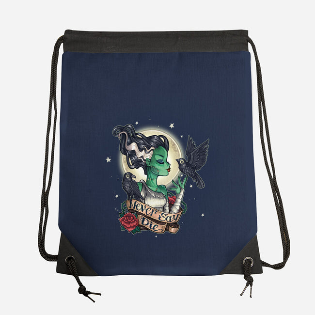 Undead-none drawstring bag-TimShumate