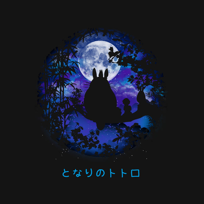 Under The Moon-womens v-neck tee-pescapin
