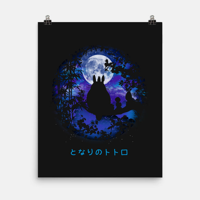 Under The Moon-none matte poster-pescapin