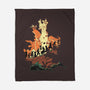 Unfinished Ruin-none fleece blanket-Adams Pinto