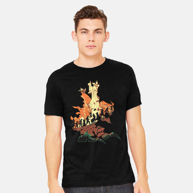 Unfinished Ruin-mens heavyweight tee-Adams Pinto