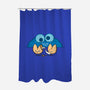 Unfortunate Cookie-none polyester shower curtain-Raffiti