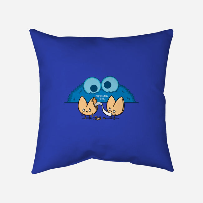 Unfortunate Cookie-none removable cover w insert throw pillow-Raffiti