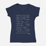 Universal Solution-womens v-neck tee-ducfrench