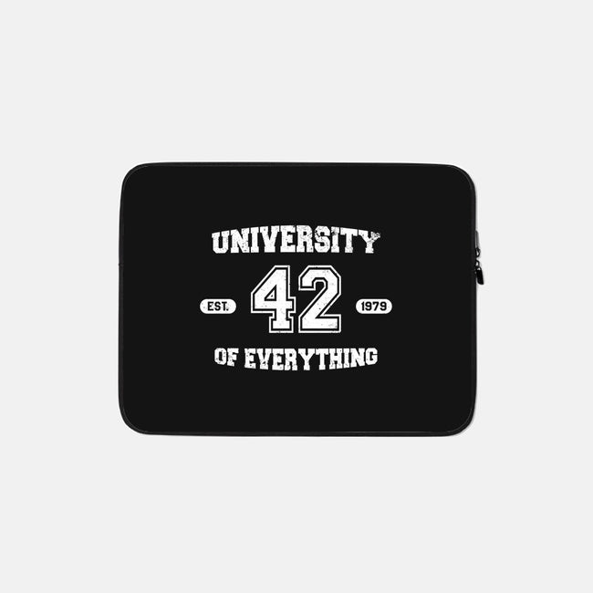 University of Everything-none zippered laptop sleeve-SergioDoe