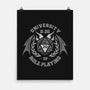 University of Role-Playing-none matte poster-jrberger