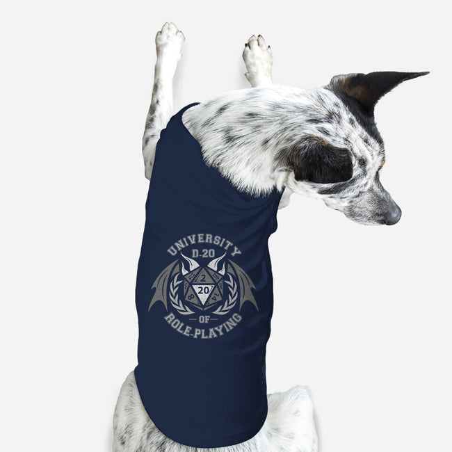 University of Role-Playing-dog basic pet tank-jrberger