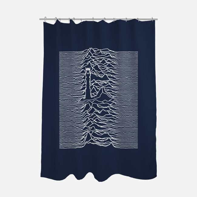Unknown Pressures-none polyester shower curtain--Shiron-