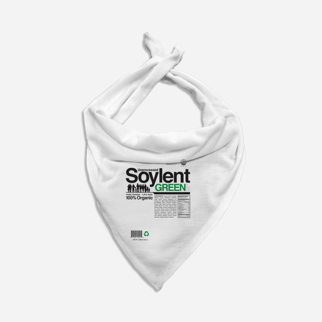 Unprocessed Soylent Green-dog bandana pet collar-Captain Ribman