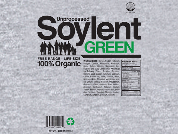 Unprocessed Soylent Green