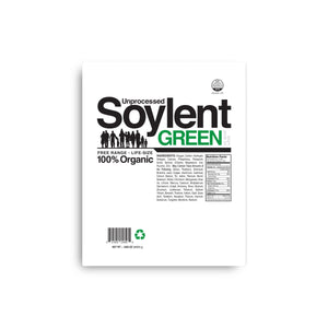 Unprocessed Soylent Green