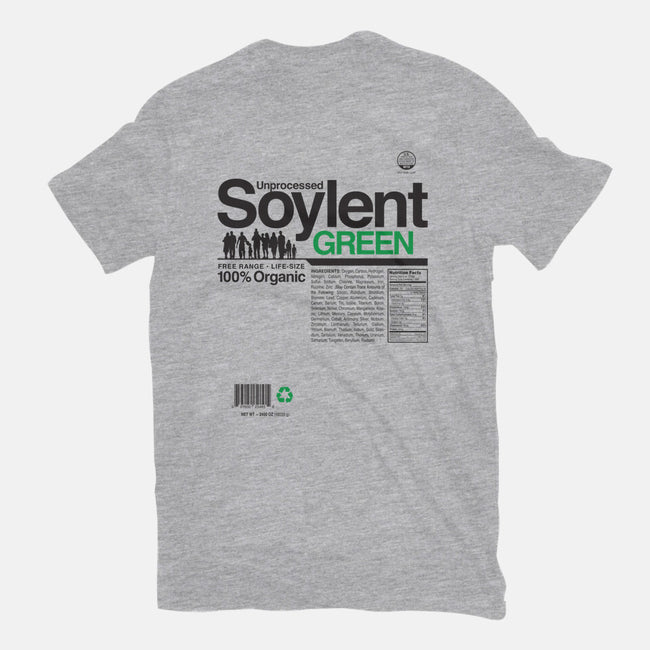 Unprocessed Soylent Green-unisex basic tee-Captain Ribman