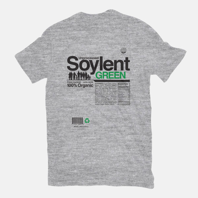 Unprocessed Soylent Green-mens basic tee-Captain Ribman