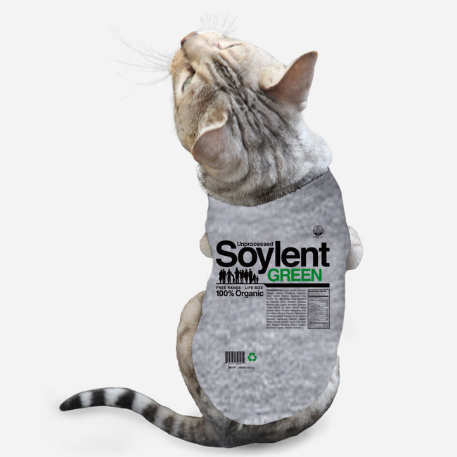 Unprocessed Soylent Green-cat basic pet tank-Captain Ribman