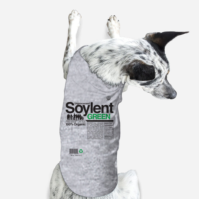 Unprocessed Soylent Green-dog basic pet tank-Captain Ribman