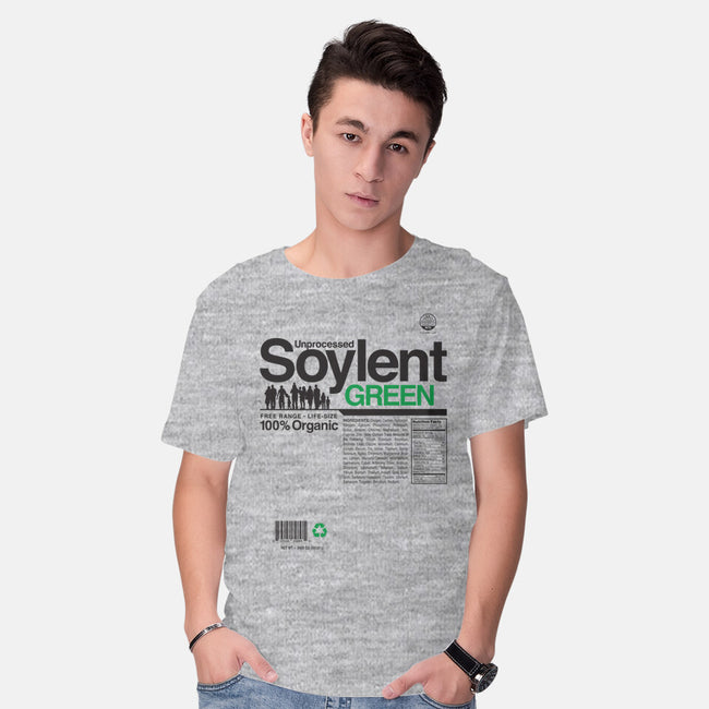 Unprocessed Soylent Green-mens basic tee-Captain Ribman