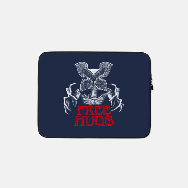 Upside Down Hugs-none zippered laptop sleeve-batang 9tees