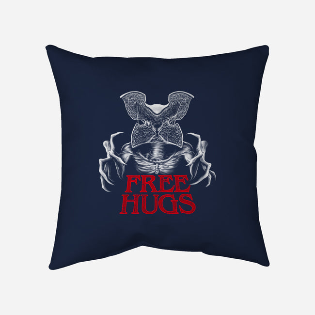 Upside Down Hugs-none removable cover throw pillow-batang 9tees