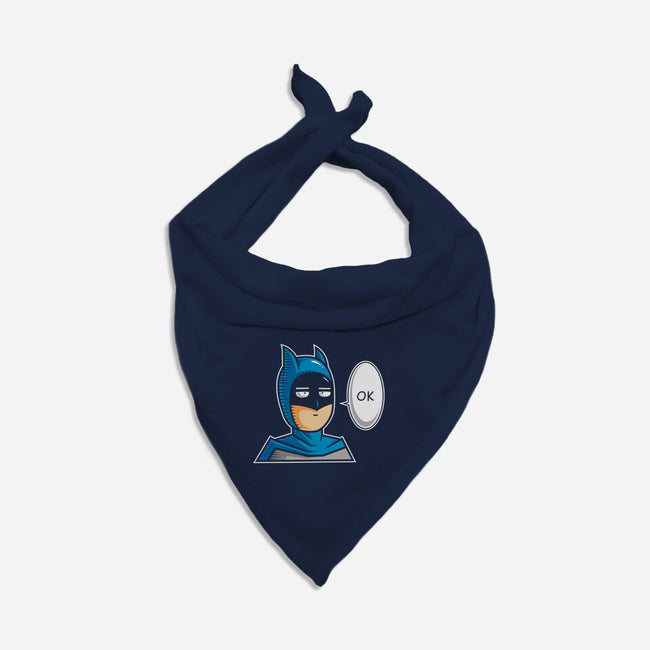 One Punch Bat-cat bandana pet collar-krisren28