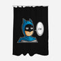 One Punch Bat-none polyester shower curtain-krisren28