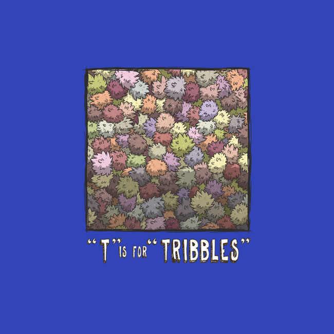 T is for Tribbles-none glossy sticker-otisframpton