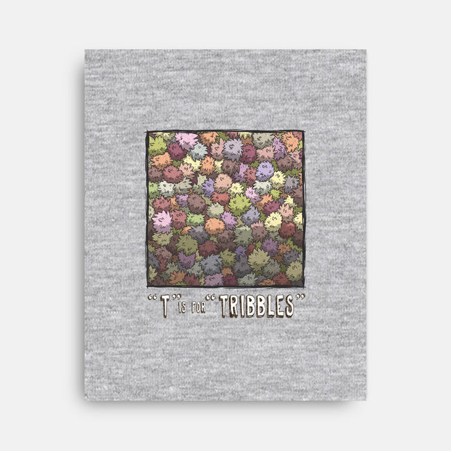 T is for Tribbles-none stretched canvas-otisframpton