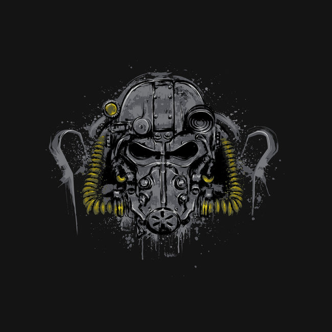 T-60 Power Armor-none removable cover w insert throw pillow-DrMonekers