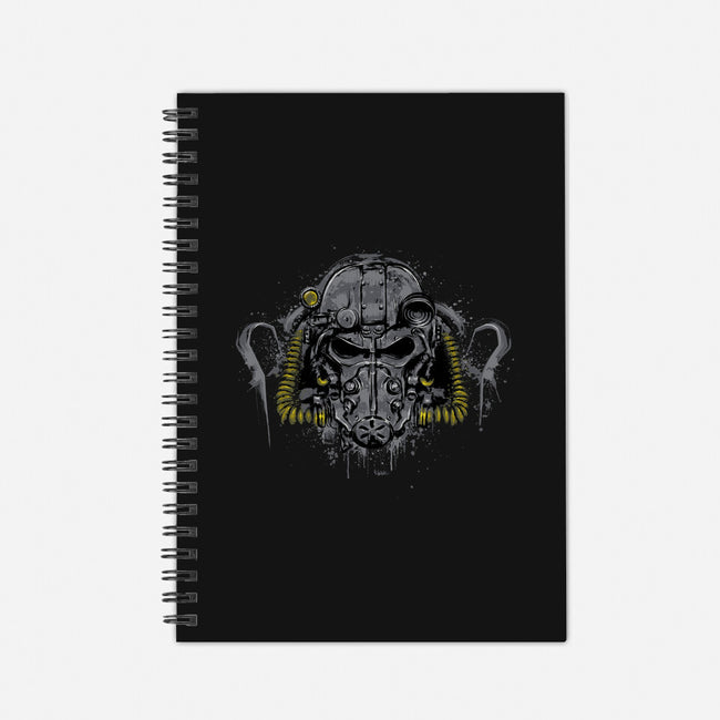 T-60 Power Armor-none dot grid notebook-DrMonekers