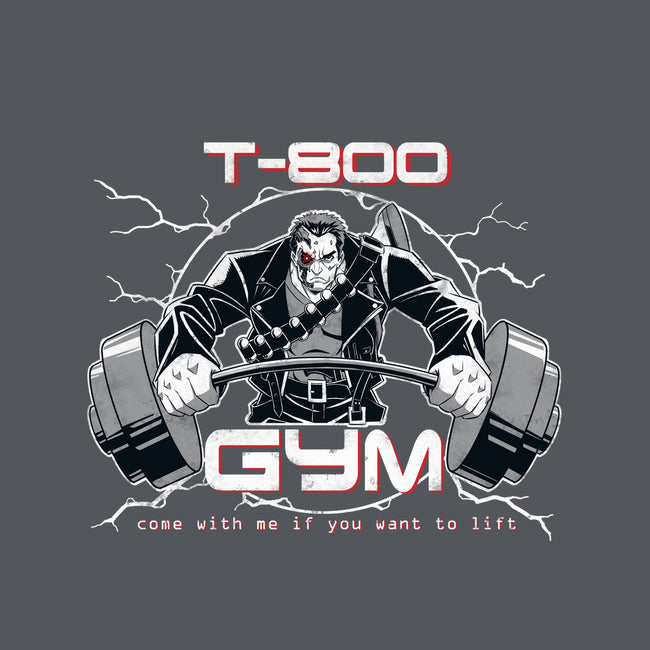 T-800 Gym-none glossy sticker-Coinbox Tees