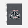 T-800 Gym-none dot grid notebook-Coinbox Tees