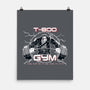 T-800 Gym-none matte poster-Coinbox Tees
