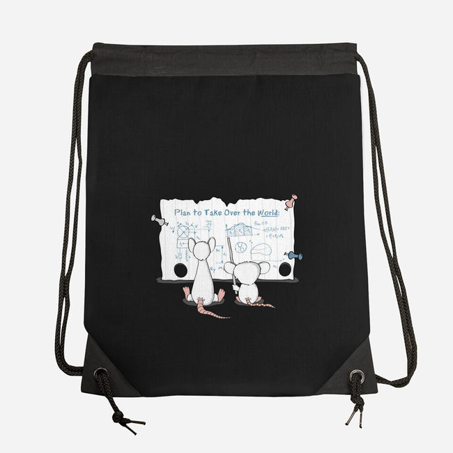 Take Over the World-none drawstring bag-thehookshot