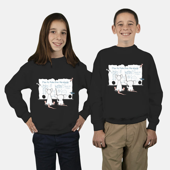 Take Over the World-youth crew neck sweatshirt-thehookshot