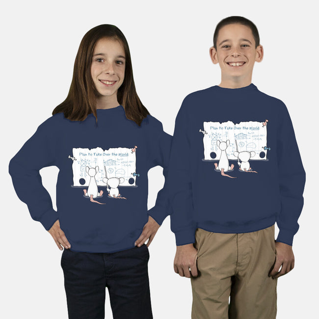 Take Over the World-youth crew neck sweatshirt-thehookshot