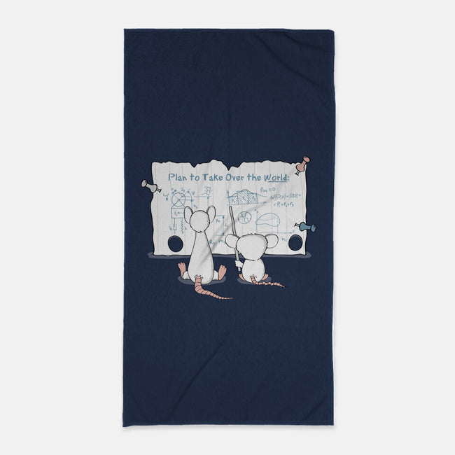 Take Over the World-none beach towel-thehookshot