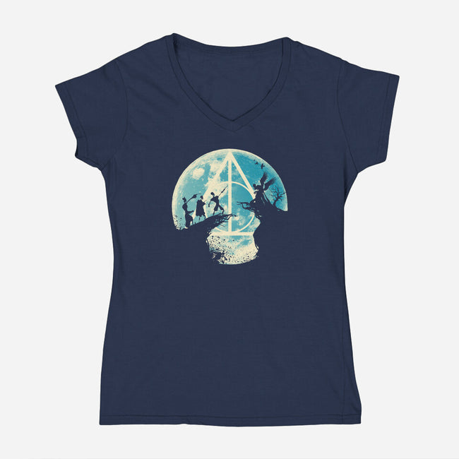 Tale of Three-womens v-neck tee-Kempo24