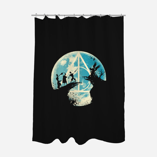 Tale of Three-none polyester shower curtain-Kempo24