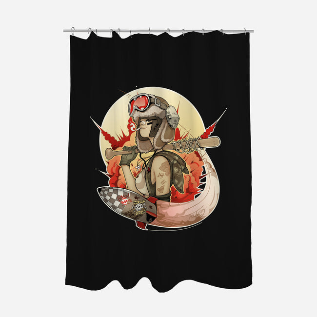 Tanks Fer Nuffin'-none polyester shower curtain-Emilie_B
