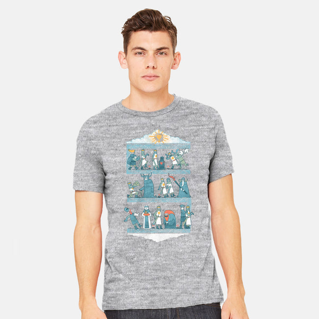 Tapisserie D'arrrggghhh-mens heavyweight tee-queenmob