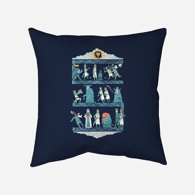 Tapisserie D'arrrggghhh-none removable cover w insert throw pillow-queenmob
