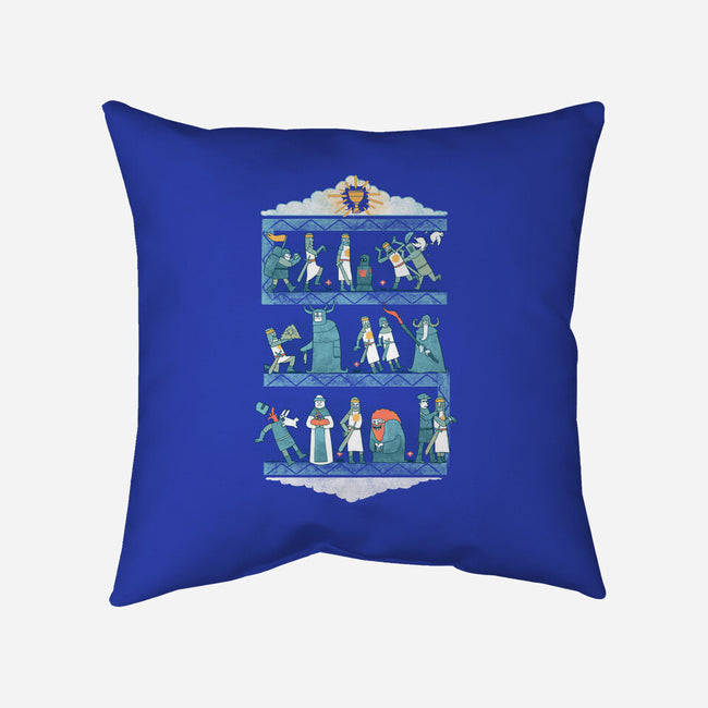 Tapisserie D'arrrggghhh-none removable cover w insert throw pillow-queenmob
