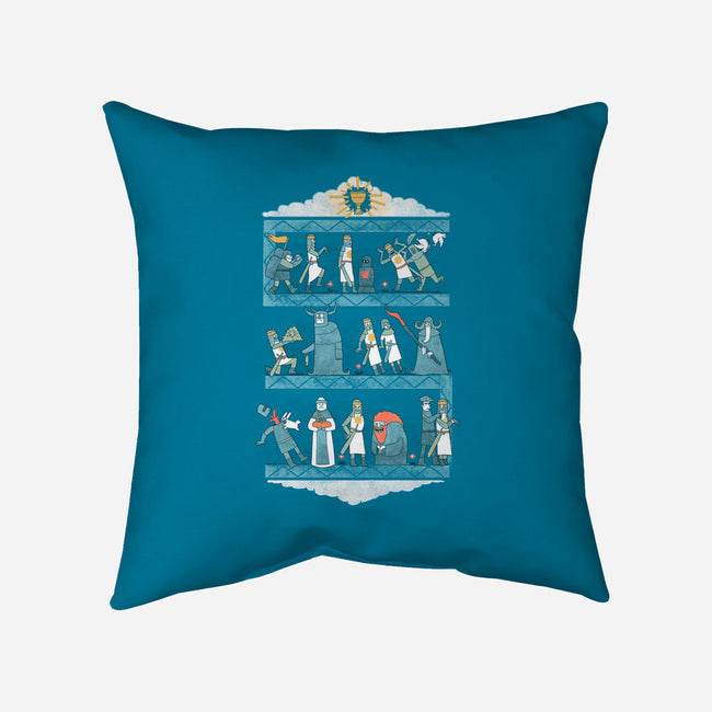 Tapisserie D'arrrggghhh-none removable cover w insert throw pillow-queenmob