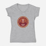 Tea or Poison?-womens v-neck tee-KatHaynes