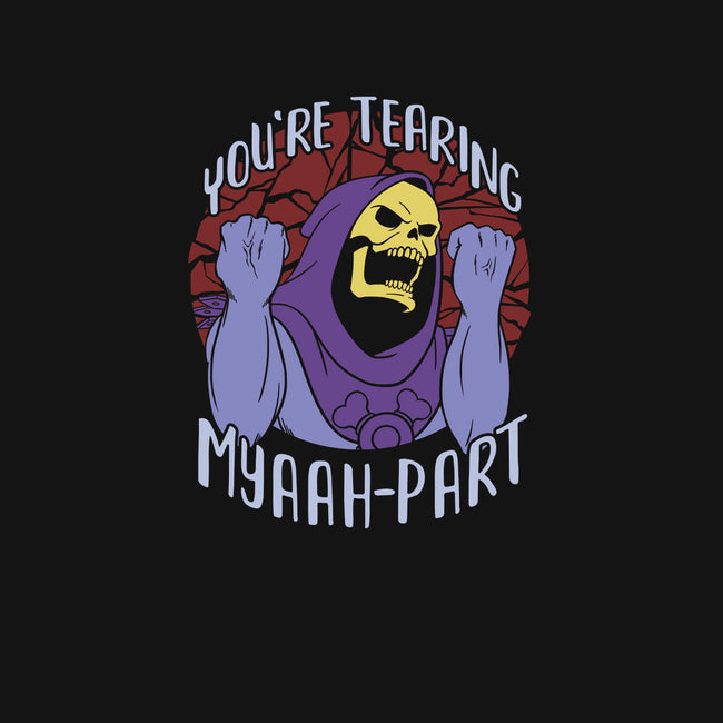 Tearing Myaaah-Part-none glossy sticker-Kat_Haynes