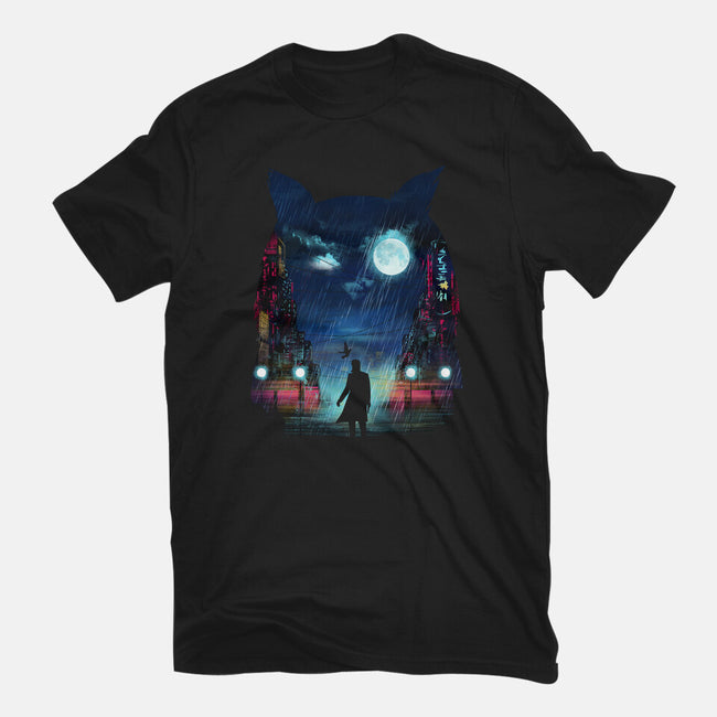 Tears In The Rain-unisex basic tee-dandingeroz