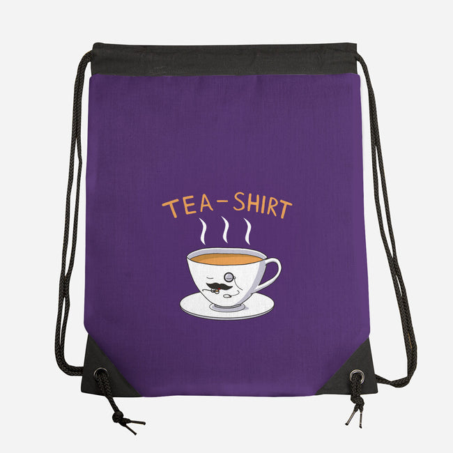 Tea-Shirt-none drawstring bag-Pongg