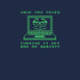 Tech Support-youth pullover sweatshirt-Beware_1984