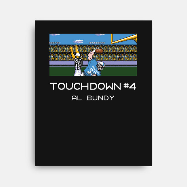 Tecmo Bundy-none stretched canvas-TedDastickJr