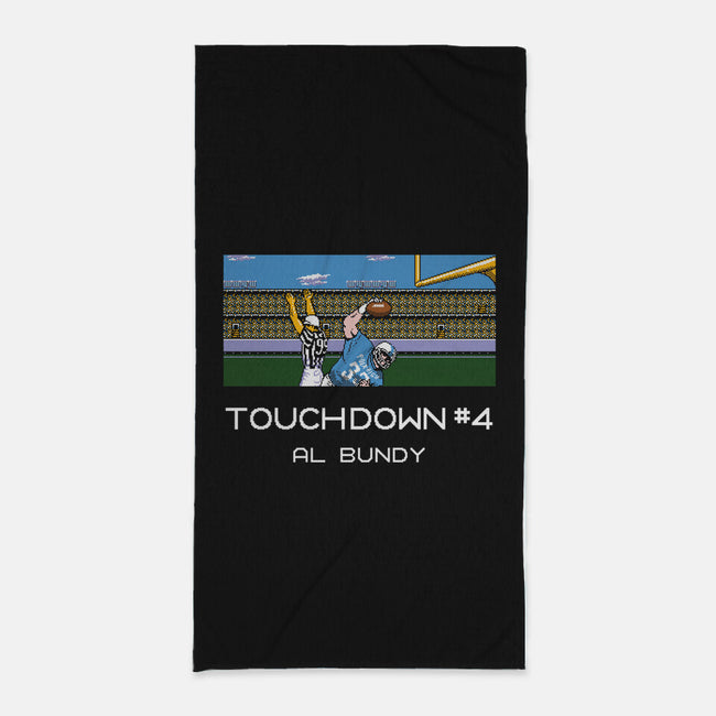 Tecmo Bundy-none beach towel-TedDastickJr